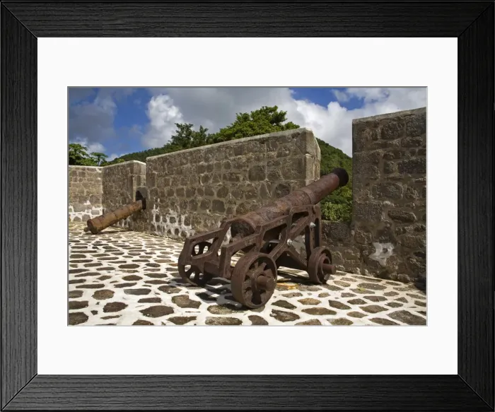 Framed Print : Fort Shirley in Cabrits National Park Framed Print : Fort Shirley in Cabrits National Park