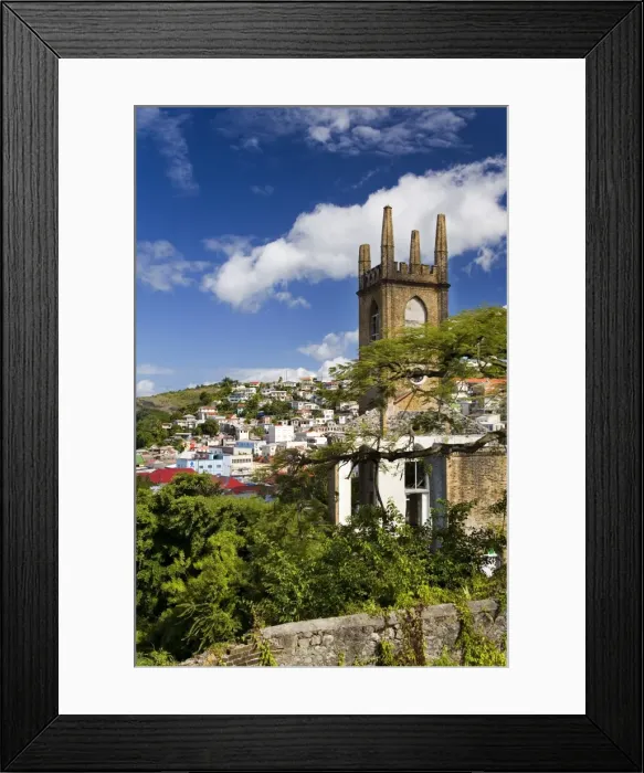 Framed Print : St. Andrews Presbyterian Kirk (church), St Framed Print : St. Andrews Presbyterian Kirk (church), St