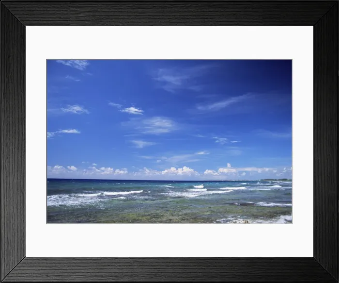 Framed Print : The sea off Coconut Walk Bay Framed Print : The sea off Coconut Walk Bay