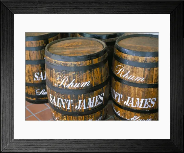 Framed Print : Barrels of rum Framed Print : Barrels of rum
