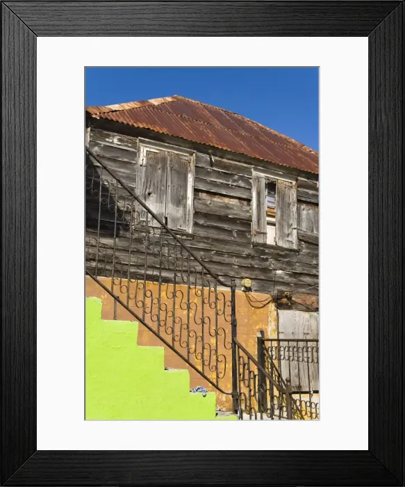 Framed Print : Wooden House, St Framed Print : Wooden House, St