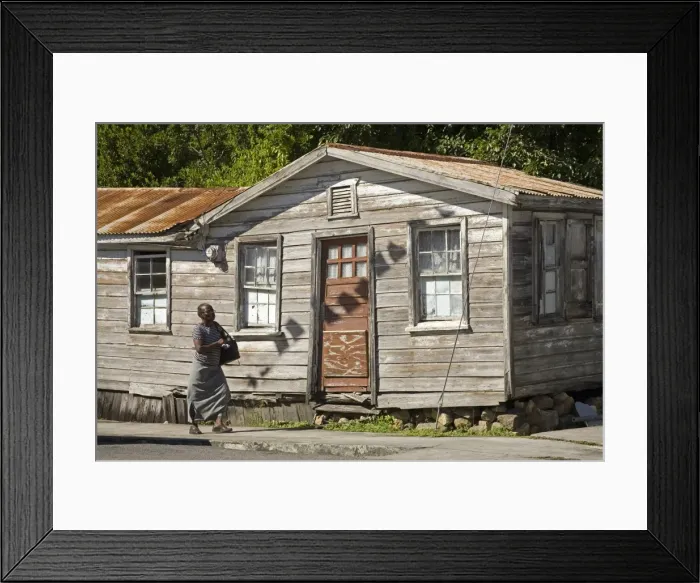 Framed Print : Wooden House, St Framed Print : Wooden House, St