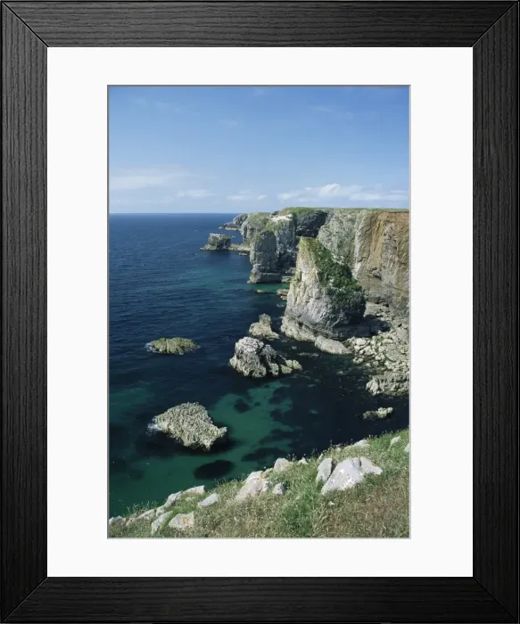Framed Print : Elegug Stacks Framed Print : Elegug Stacks