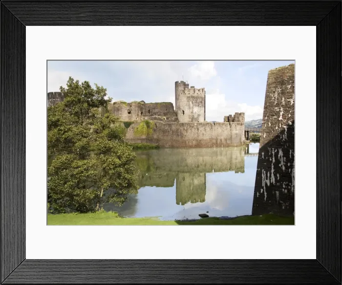 Framed Print : Moat and main gatehouse Framed Print : Moat and main gatehouse