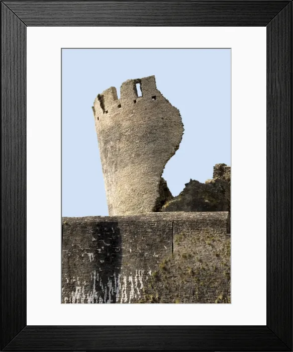 Framed Print : Leaning tower dating from 13th century Framed Print : Leaning tower dating from 13th century