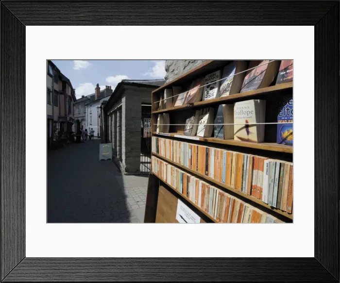 Framed Print : Bookstalls Framed Print : Bookstalls
