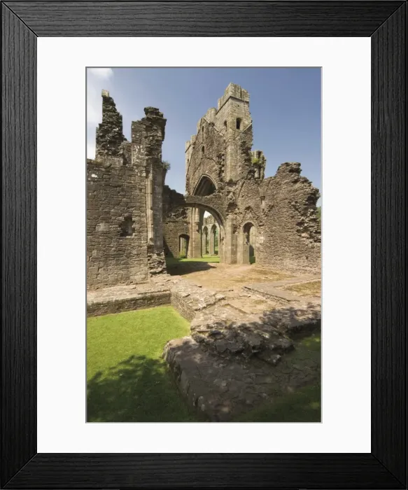 Framed Print : Llanthony Priory Abbey Framed Print : Llanthony Priory Abbey