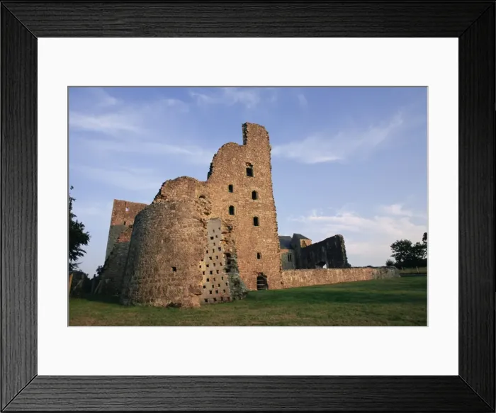 Framed Print : Oxwich Castle Framed Print : Oxwich Castle