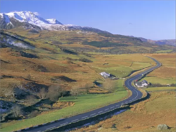 The Dinas Mawddwy to Dolgellau road