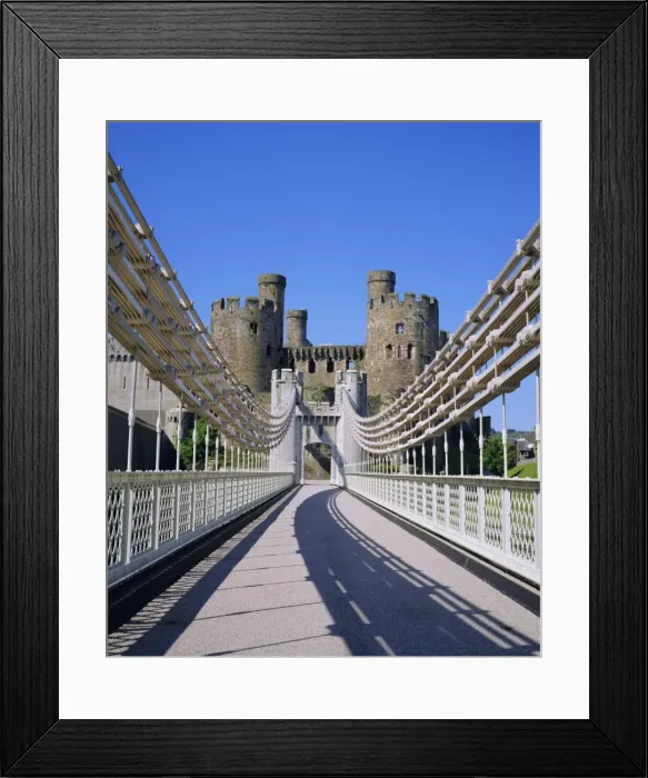 Framed Print : Conwy Catle Framed Print : Conwy Catle