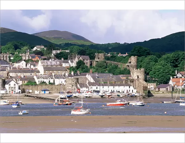 Conwy Town and harbour