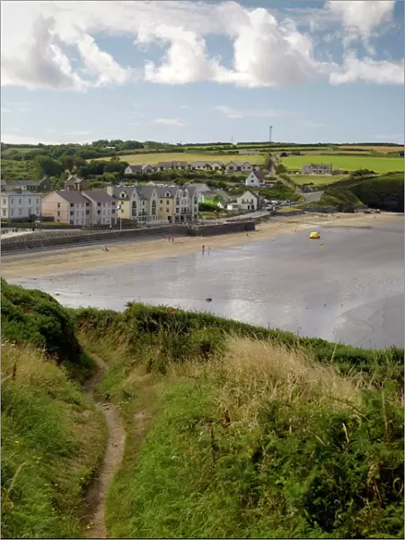 Broad Haven on the Pembrokeshire Coast Path