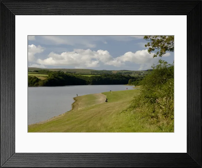 Framed Print : The Llys-y-Fran Reservoir and Country Park Framed Print : The Llys-y-Fran Reservoir and Country Park