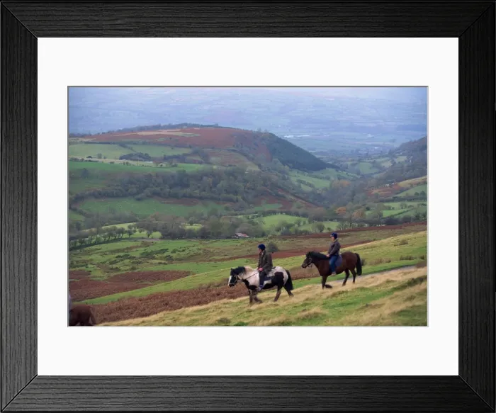 Framed Print : Horse riding near Gospel Pass Framed Print : Horse riding near Gospel Pass