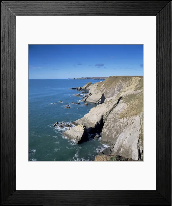 Framed Print : Marloes coast Framed Print : Marloes coast