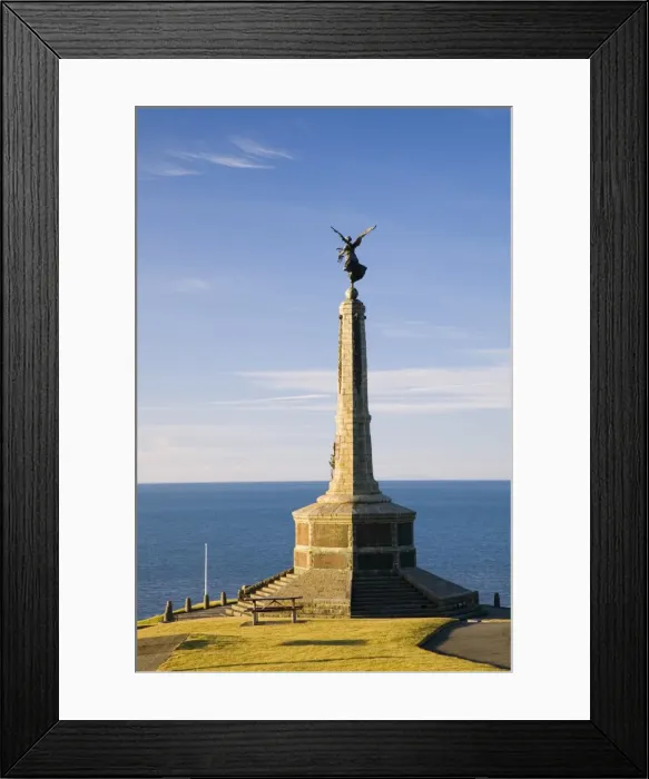 Framed Print : Tower sculpted by Italian sculptor Mario Rutelli Framed Print : Tower sculpted by Italian sculptor Mario Rutelli
