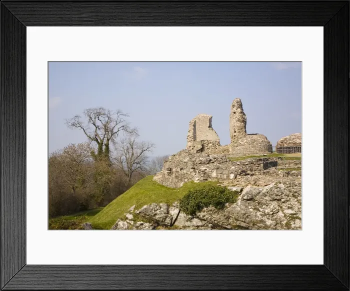 Framed Print : Ruins of Montgomery Castle built in 1223 by Henry III Framed Print : Ruins of Montgomery Castle built in 1223 by Henry III