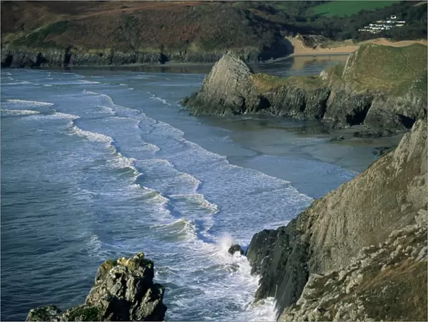 Three Cliffs Bay