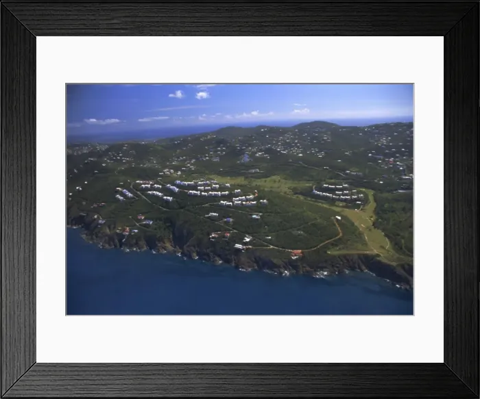 Framed Print : Aerial view, St Framed Print : Aerial view, St