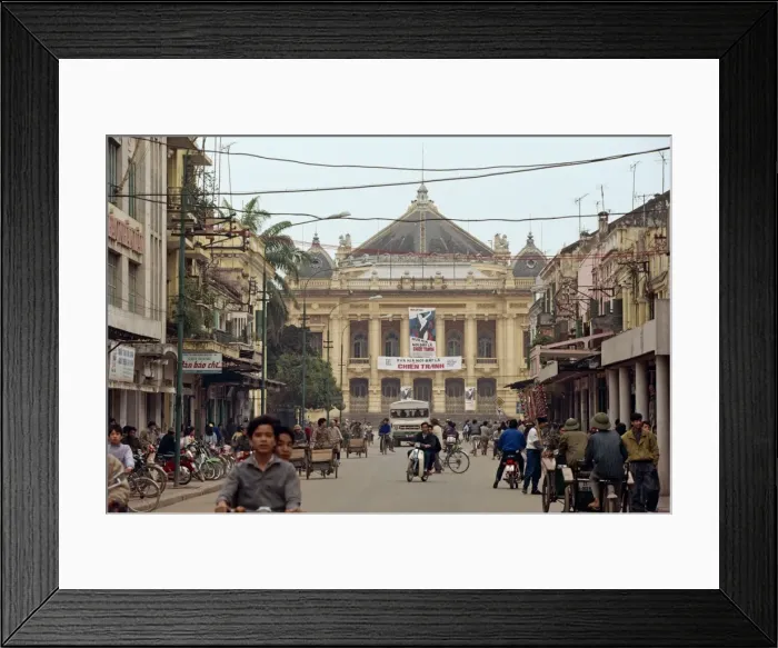 Framed Print : Opera House and former Rue Paul Bert Framed Print : Opera House and former Rue Paul Bert