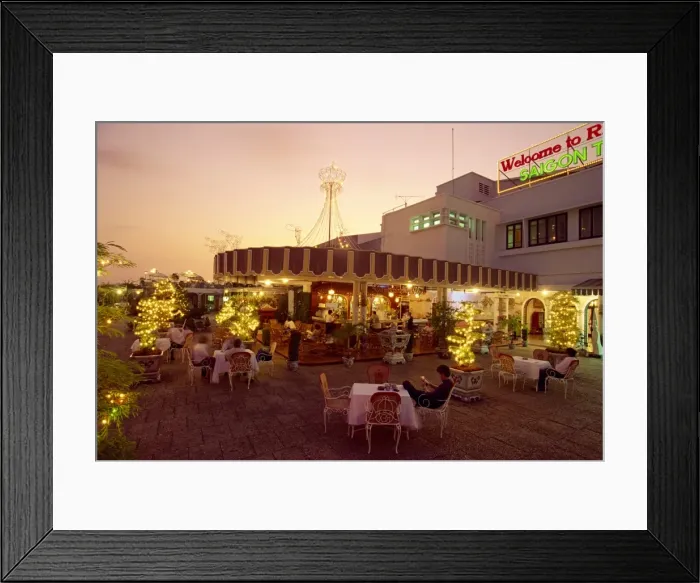 Framed Print : Rex Hotel Roof Garden Bar and Restaurant Framed Print : Rex Hotel Roof Garden Bar and Restaurant