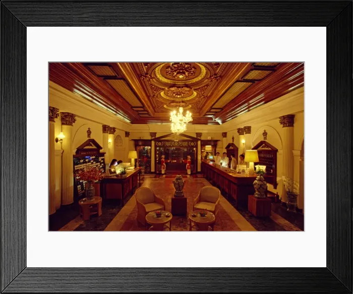 Framed Print : Rex Hotel reception entrance Framed Print : Rex Hotel reception entrance