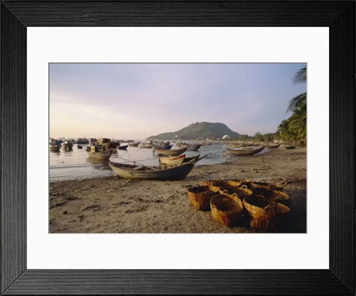 Framed Print : Bai Truoc Front Beach Framed Print : Bai Truoc Front Beach