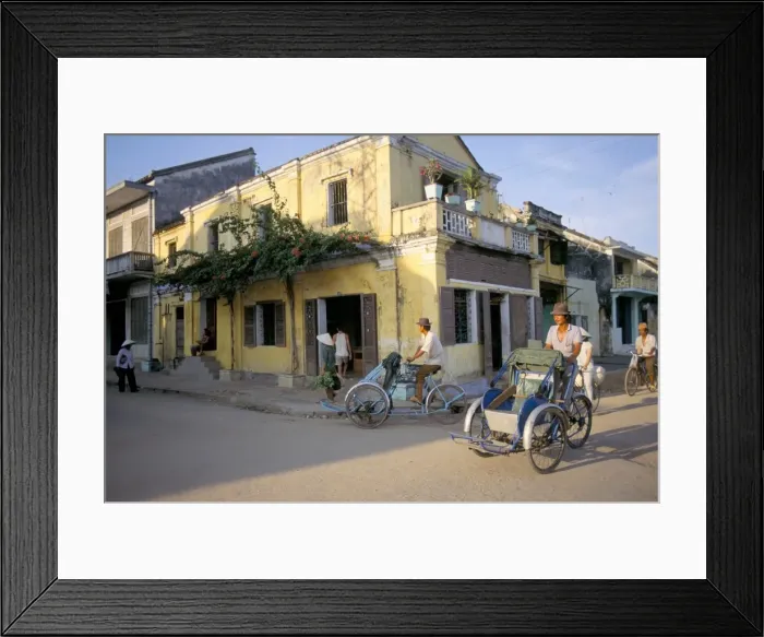 Framed Print : Typical houses Framed Print : Typical houses
