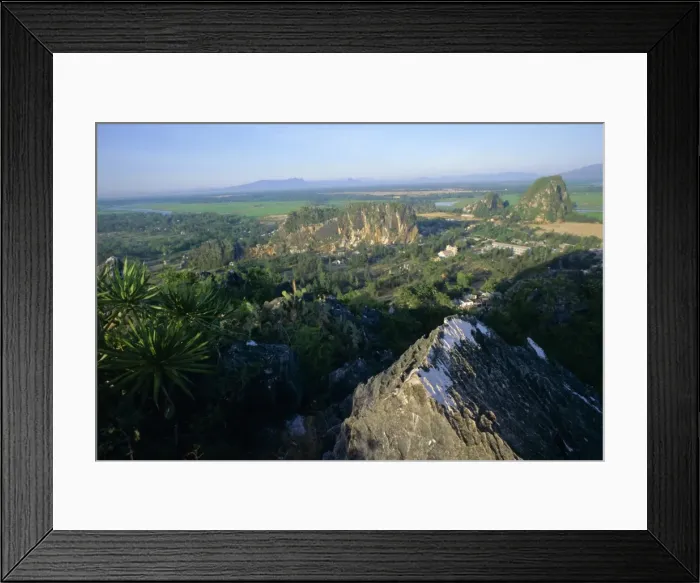 Framed Print : View from heaven at the Marble mountains Framed Print : View from heaven at the Marble mountains