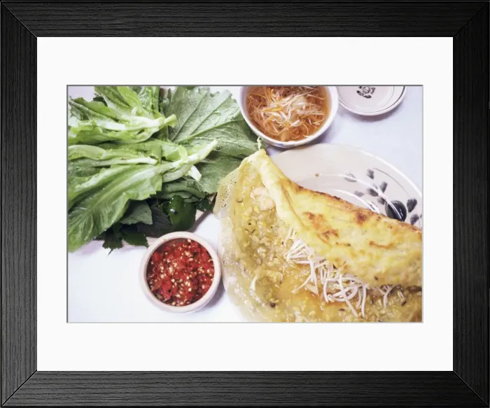 Framed Print : Banh ceo pancackes Framed Print : Banh ceo pancackes