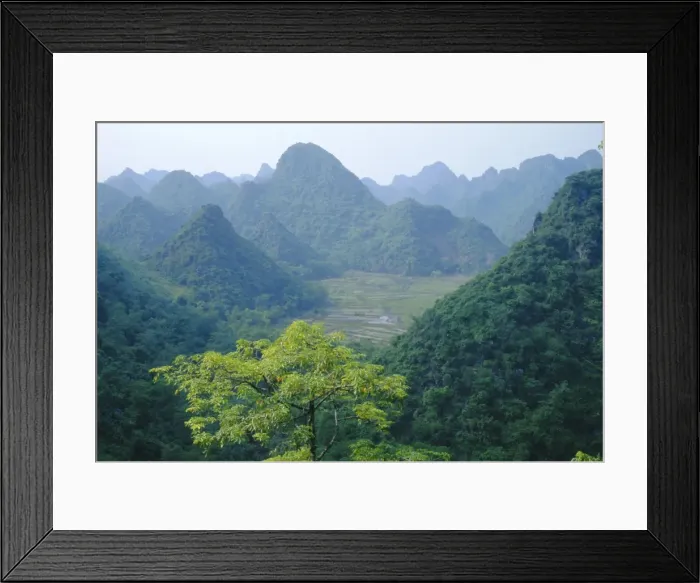 Framed Print : Hoang Son Mountains Framed Print : Hoang Son Mountains