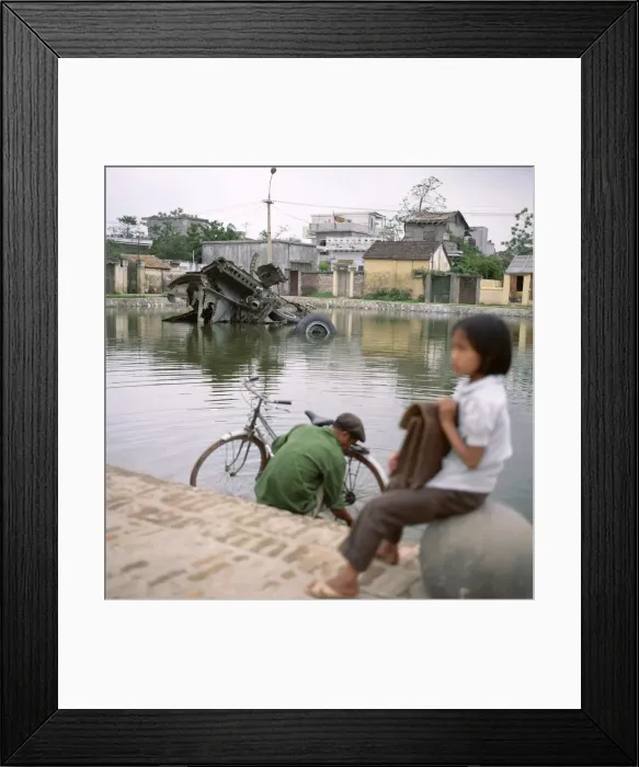 Framed Print : B52 Wreckage Framed Print : B52 Wreckage
