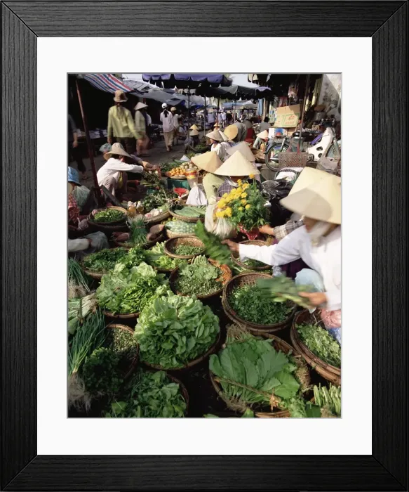Framed Print : Busy Central Market Framed Print : Busy Central Market