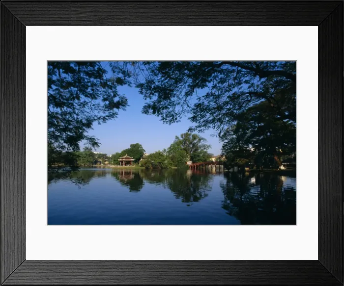 Framed Print : Ho Kiem Lake Framed Print : Ho Kiem Lake
