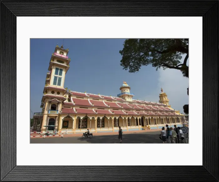 Framed Print : Cao Dai Temple Framed Print : Cao Dai Temple