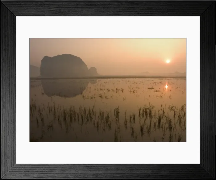 Framed Print : Morning mist Framed Print : Morning mist