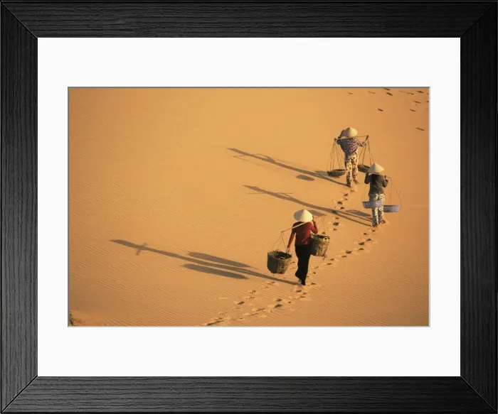 Framed Print : Porters, Mui Ne Framed Print : Porters, Mui Ne