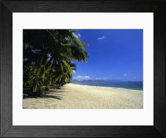 Framed Print : Beach, which stretches for 6 kilometers Framed Print : Beach, which stretches for 6 kilometers