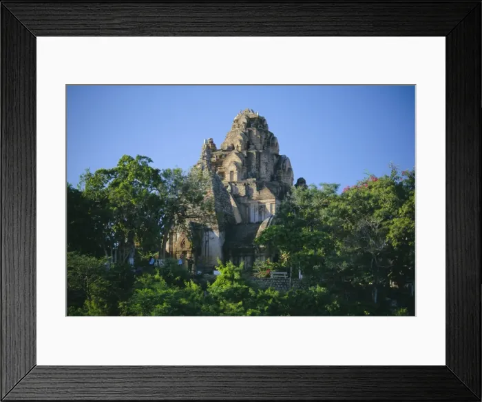 Framed Print : Cham Towers of Po Nagar Framed Print : Cham Towers of Po Nagar