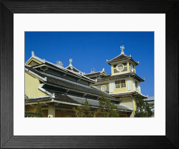 Framed Print : The main Cao Dai temple Framed Print : The main Cao Dai temple