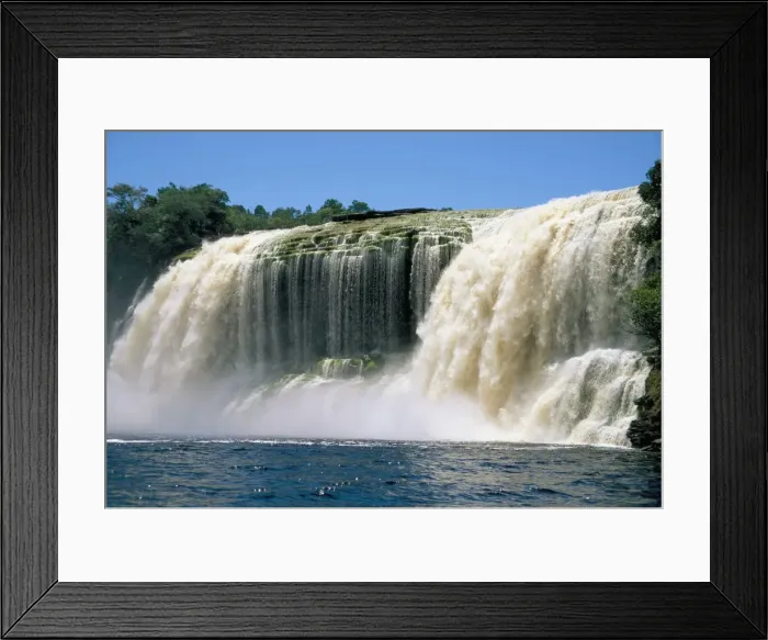 Framed Print : El Sapito waterfall Framed Print : El Sapito waterfall