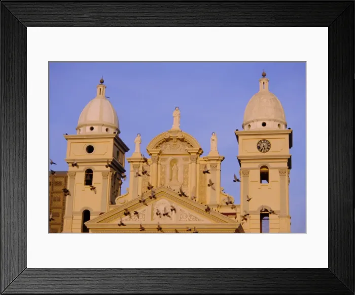 Framed Print : Basilica de la Chiquinquiria Framed Print : Basilica de la Chiquinquiria