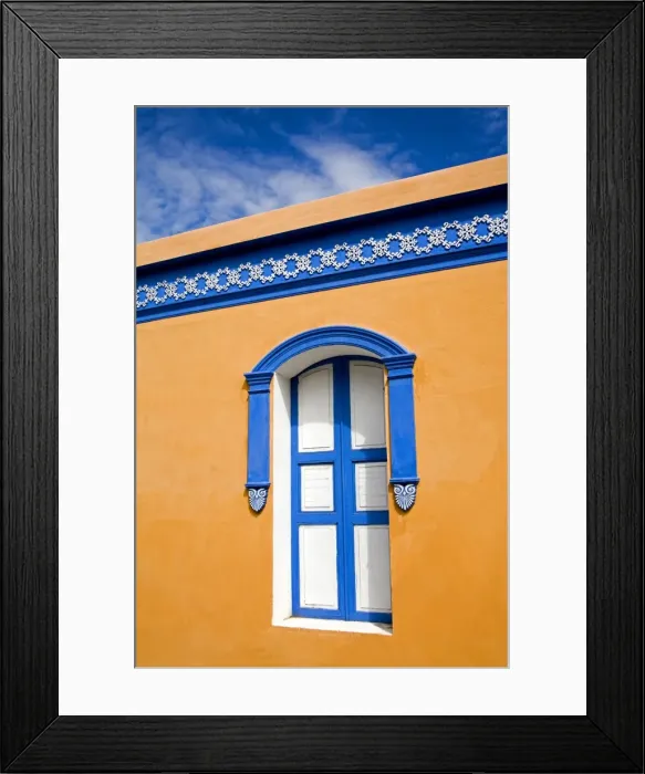 Framed Print : Colonial building in La Asuncion City Framed Print : Colonial building in La Asuncion City