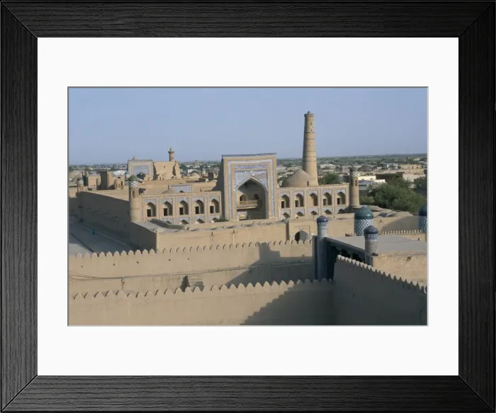 Framed Print : Overview of city from walls Framed Print : Overview of city from walls