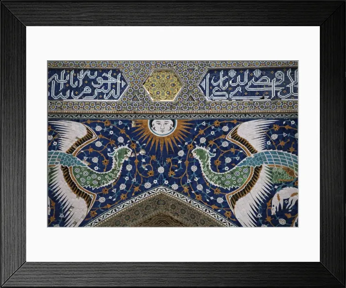 Framed Print : Close-up of mosaic work Framed Print : Close-up of mosaic work
