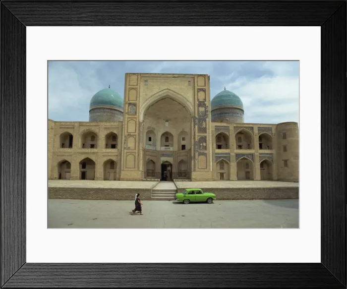 Framed Print : Mir-I-Arab Madrasa Framed Print : Mir-I-Arab Madrasa
