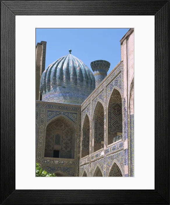 Framed Print : Ulughbek Medressa Framed Print : Ulughbek Medressa