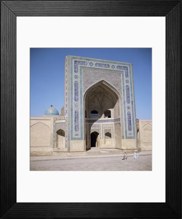 Framed Print : Poi-Kalyan Miri-Arab Madrasah, Bukhara, Uzbekistan, C Framed Print : Poi-Kalyan Miri-Arab Madrasah, Bukhara, Uzbekistan, C