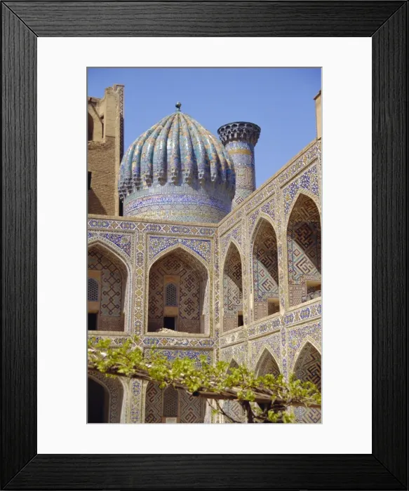 Framed Print : Shyr-Dor Madrasah (Madressa) 1636 Framed Print : Shyr-Dor Madrasah (Madressa) 1636