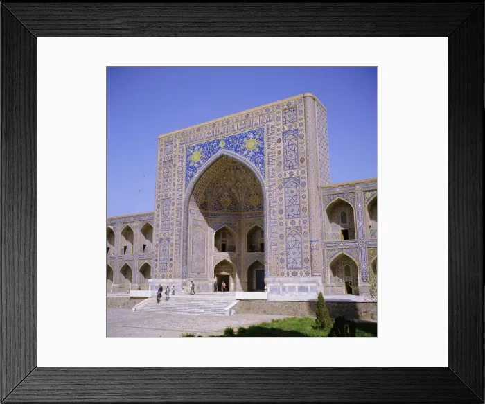Framed Print : Tilla-Kari Madressa (madrasah) 1660 Framed Print : Tilla-Kari Madressa (madrasah) 1660